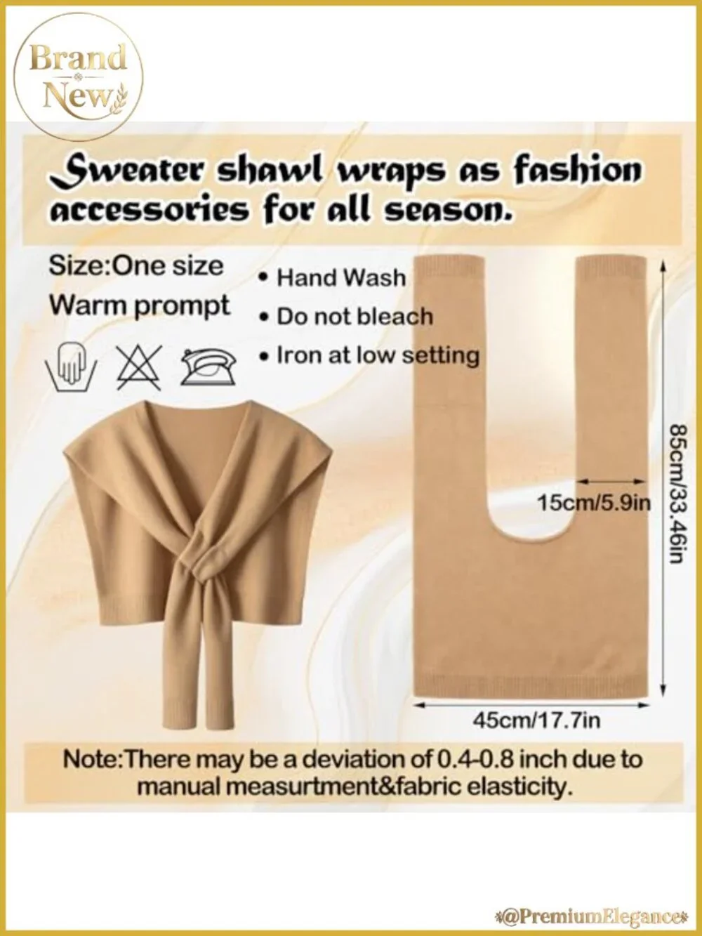 3 Pack Sweater Shawl Wraps Knitted Lightweight Women One Size